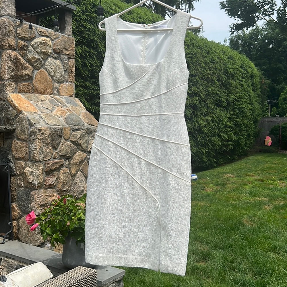 Black Halo fitted dress size 6
